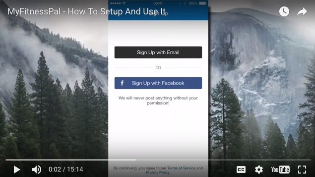 MyFitnessPal - How To Set Up And Use