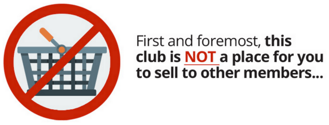 no selling no selling
