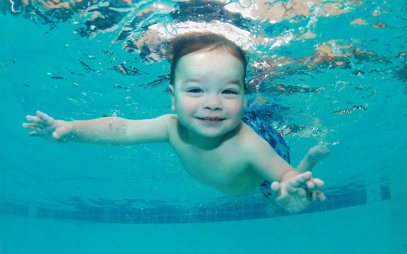 Superhuman Baby Holding Breath