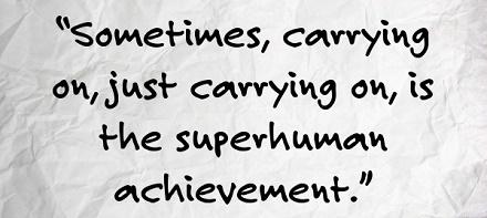 Superhuman Quote Carry On