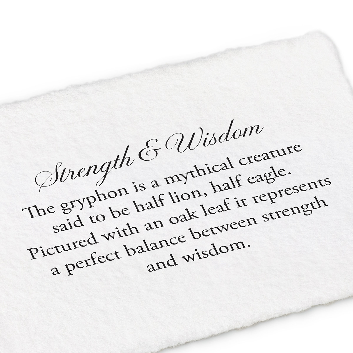 Superhuman Strength Wisdom Gryphon