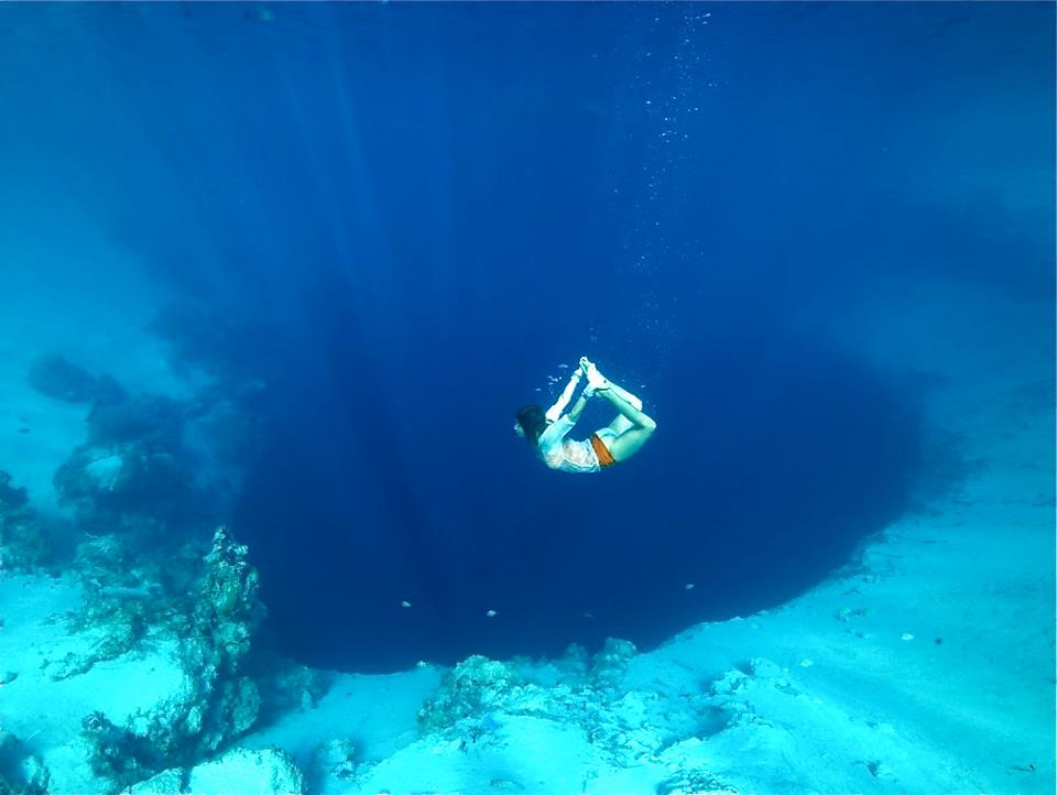 Superhuman Underwater Yoga